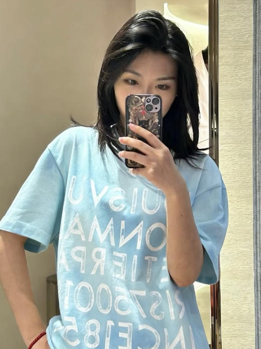 驴家 25ss扎染印花短袖T恤 男女同款（DY） 商品图2