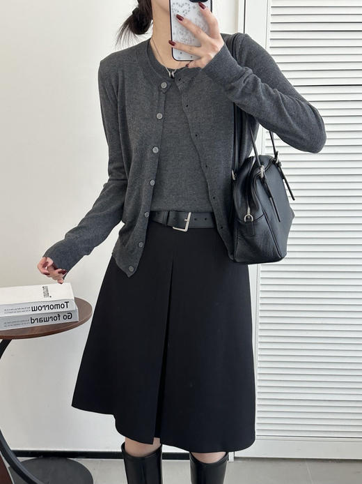 通勤知识分子A字干练高智感西装裙裤 商品图11