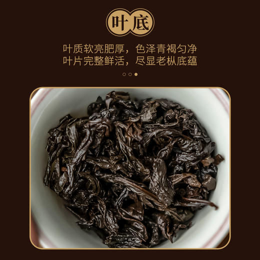 【定年】18年陈慧苑坑老枞水仙60g 商品图4