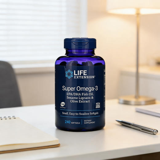 Life Extension Omega-3鱼油 240粒 /瓶 商品图11