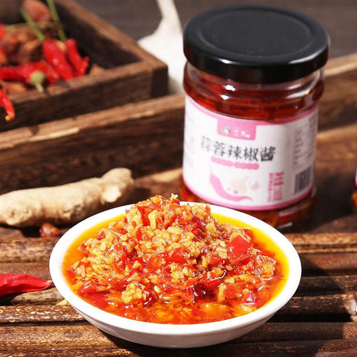 曾姐蒜蓉辣椒酱下饭菜湖南特产香辣辣酱即食调味剁椒酱蒜香剁椒 商品图2