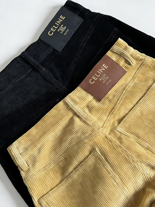 Celine金标灯芯绒神裤  自己备注号码颜色 商品图1