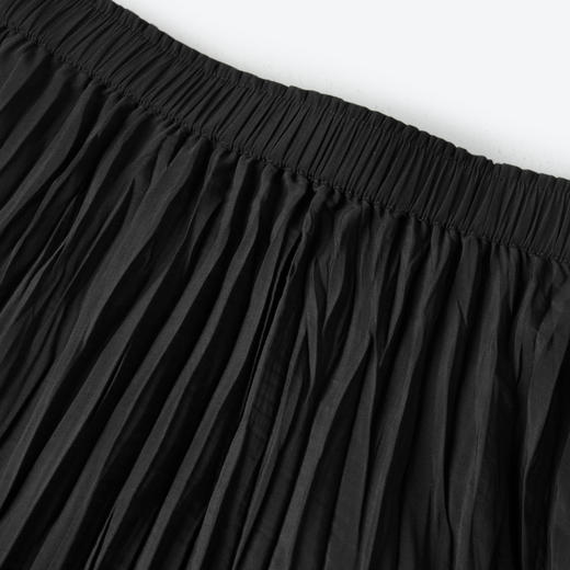 【商场同款】诗凡黎风琴褶半身裙2025夏新款学院风裙子3G4541351 商品图2