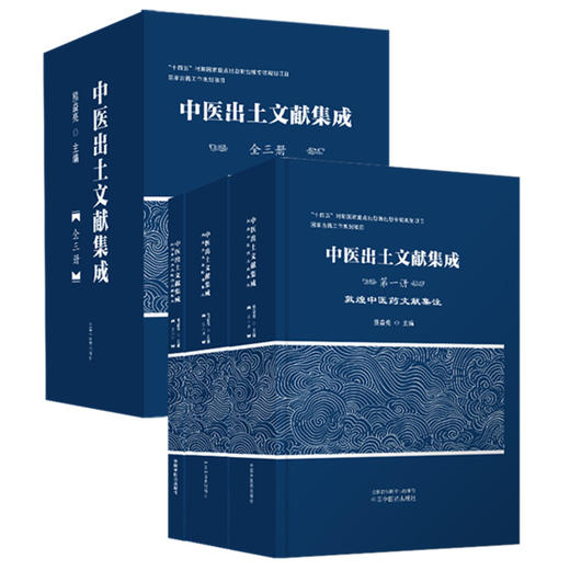 中医出土文献集成（全3册）熊益亮 主编 敦煌中医药文献集注 马王堆汉墓医书集注 战国秦汉出土医药文献集成 中国中医药出版社 商品图1