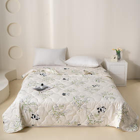 杉杉家纺 爽肤夏凉被-小熊猫