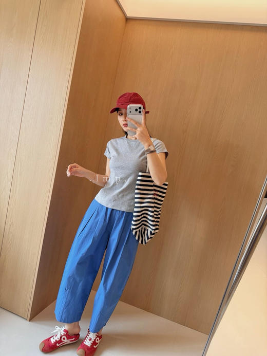 韩国订单LMP凉感锦棉气球裤 商品图3