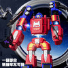 特惠🔥立减30元❗️8合1磁力变形机器 百乐森儿童机器人玩具 磁力百变形金刚小汽车 合体旋转关节擎天柱儿童玩具 商品缩略图5