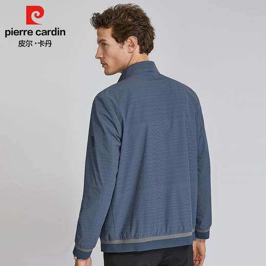 皮尔卡丹立领不规则条纹夹克PXJ21104 商品图5