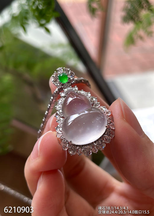 6210903，葫芦吊坠戒指两用款，具体价格微信咨询 商品图2