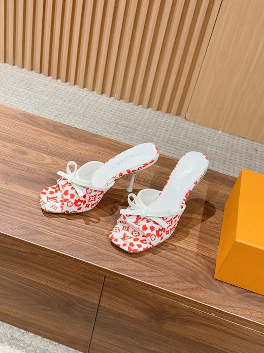 驴家 X TM 凉拖三彩系列小猫跟蝴蝶结凉拖鞋（DBG） 商品图1