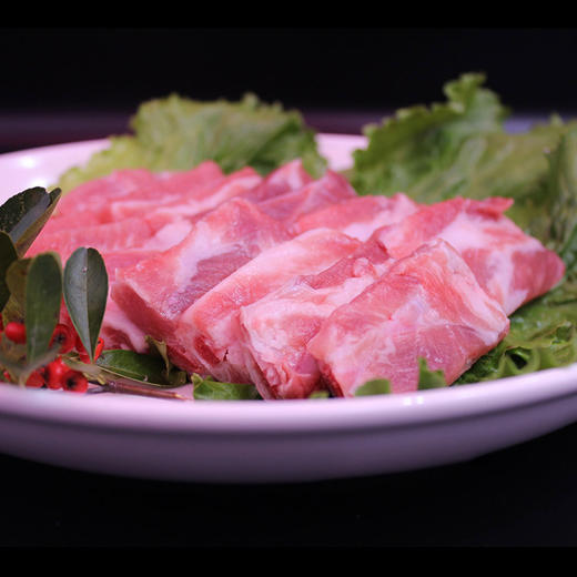金永丰关中黑精制肋排350g/盒 商品图1