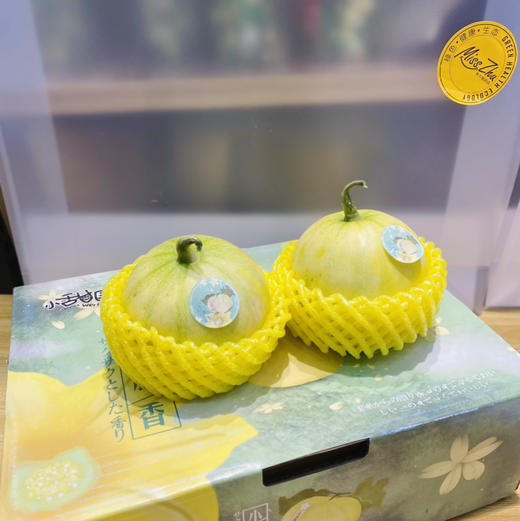 小甜国 马连庄甜瓜（约3斤，5个装） 商品图2