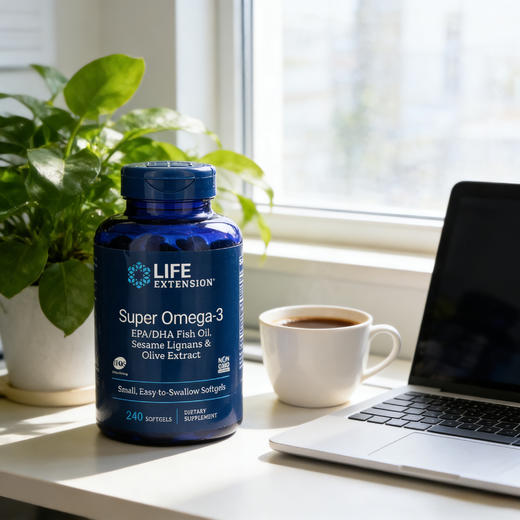 Life Extension Omega-3鱼油 240粒 /瓶 商品图1