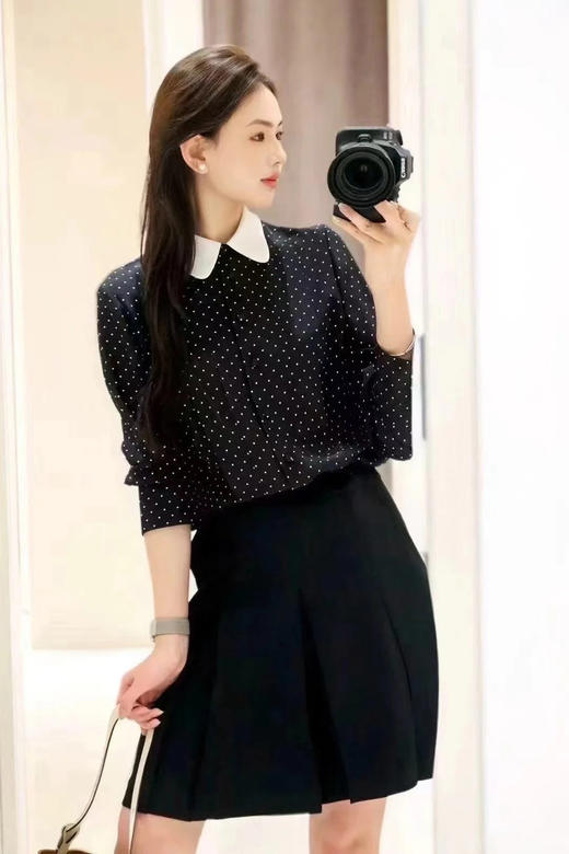 【高品质私服】【IC防缩毛条弹力斜纹花呢半身裙】手感丰厚有弹性，呢面温暖柔软，舒适有型G1227-CC【无标出货 介意慎拍】 商品图6