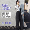 【腿型修容师，柔软丝滑】春夏季新款SAKURA樱花工装弯刀裤女新款高腰显瘦直筒裤藏肉百搭多口袋阔腿裤 商品缩略图5