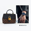 【95新】LV路易威登M44141老花拼黑色Locky BB锁头包单肩包女士190326AK12 商品缩略图7