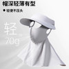 【29.9元1套，39.9元2套】硬核防晒 全新升级 !全脸防晒 !（黑胶帽 十口罩/面罩一体防晒脸基尼）出门必备神器 !物理防晒才是YYDS!防晒帽/防晒口罩/防 晒面罩一步到位! 商品缩略图8