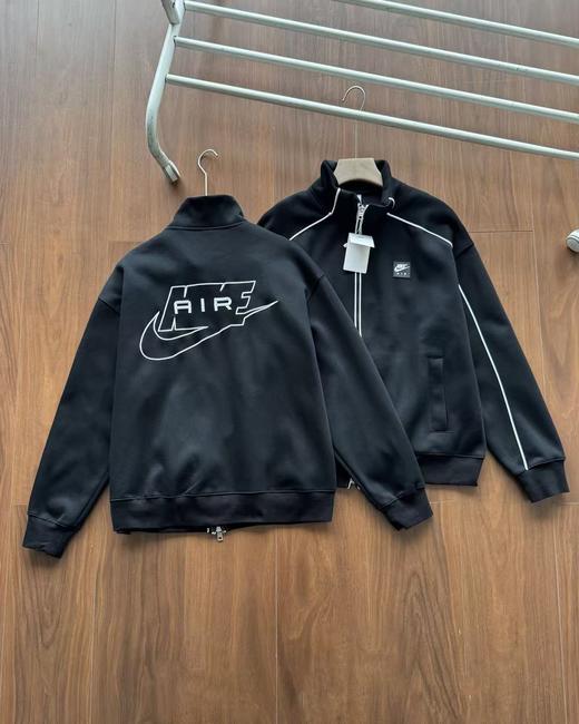 【sy1】黑武士系列！情侣羔端细腻刺绣立领针织夹克外套！！ 商品图2