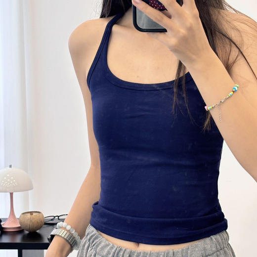 eggstuidocom品牌 ebb版型生命力工字背心 自带固定胸垫 呼吸感面料 4色可选 商品图3