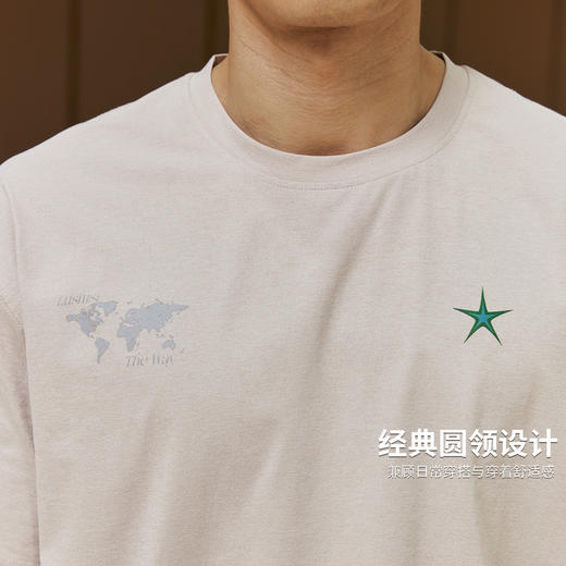 【3月23日新品】录士LUSHISI成长征途主题短袖 商品图3