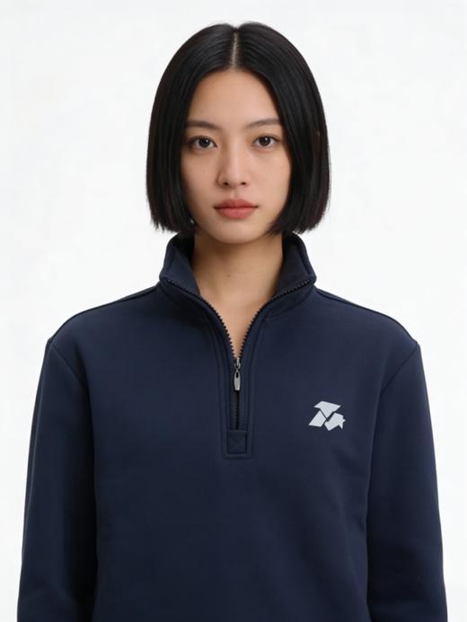 【25长袖体能卫衣春秋款】半拉链春秋新款运动百搭长袖体能卫衣03h 商品图3