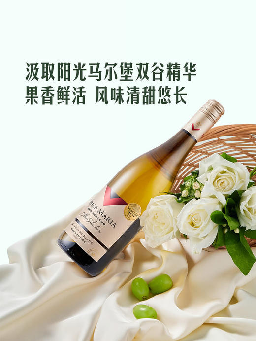 MM 山姆 Villa Maria新西兰进口 新玛利庄园窖藏甄选长相思白葡萄酒 750ml 商品图3