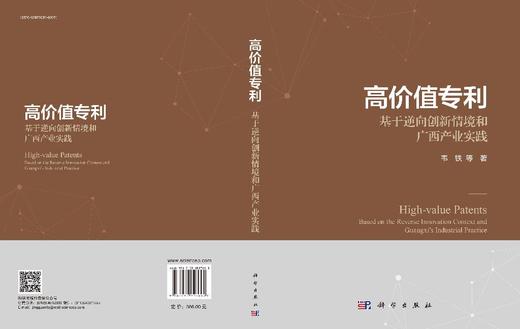 高价值专利：基于逆向创新情境和广西产业实践 韦铁等 9787030827692 商品图3