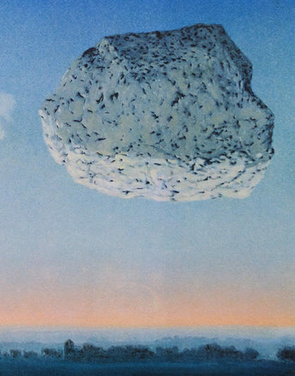 独角鹿西洋古董2010年法国巴黎Art-Lithographies出版雷内·马格利特图版签名限量彩色石版画作品《The Battle of the Argonne阿尔贡战役》 商品图5