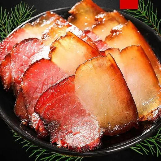湖南特产烟熏腊肉咸肉腊肉片装传统工艺腌制肉类熟食 商品图1