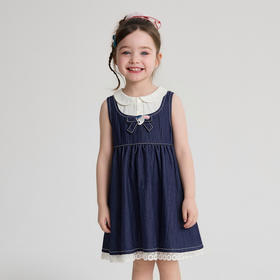 笛莎Deesha 2026年夏季新款小童女童U日常生活连衣裙连衣裙