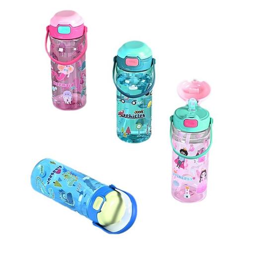 【滴水不漏！硅胶吸管】儿童水杯上学专用新款夏天小学生幼儿园水壶宝宝吸管直饮杯子。xa 商品图4