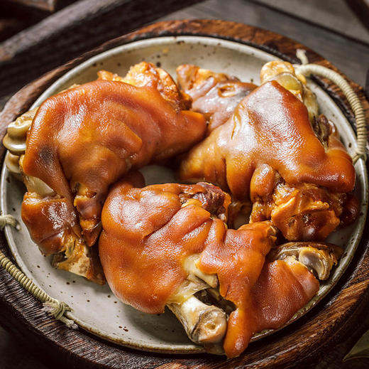 【下单后48小时发货】泰祥-宝竹酱卤猪蹄400g/袋，酱卤猪耳朵200g/袋，酱卤猪头肉500g/袋 商品图5