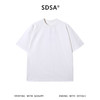 SDSA男装2026新款轻奢潮牌简约纯色割线肌理感圆领短袖T恤百搭 商品缩略图0