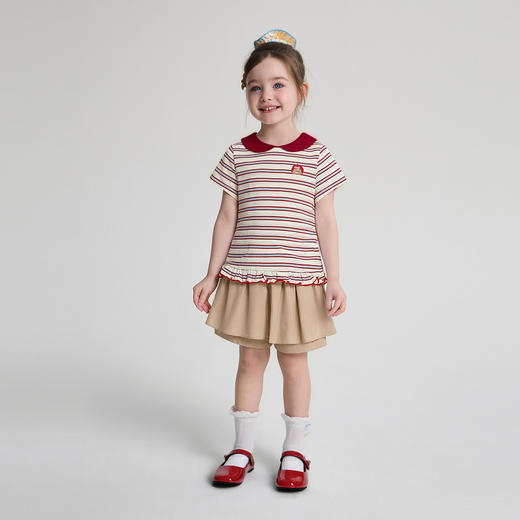 笛莎Deesha 2026年夏季新款小童女童短裤裤子 商品图2