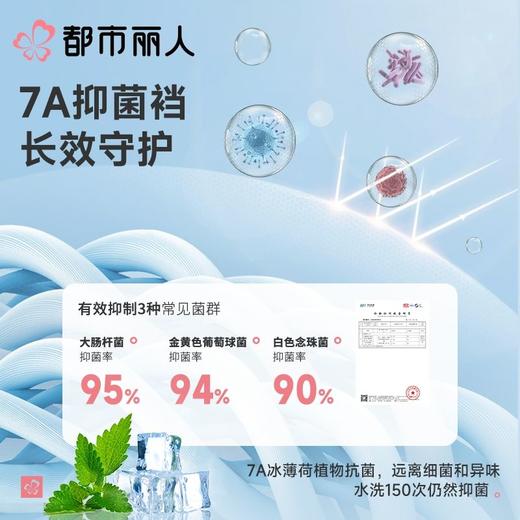 都市丽人内裤男士内裤冰丝内裤锦纶平角内裤贴合内裤FKCC12 商品图4