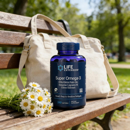 Life Extension Omega-3鱼油 240粒 /瓶 商品图7