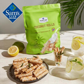 泰国进口 椰香脆卷(糕点) 400g 商品图4