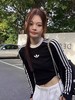 Jennie同款”⁥三叶草阿迪长袖T恤 商品缩略图8
