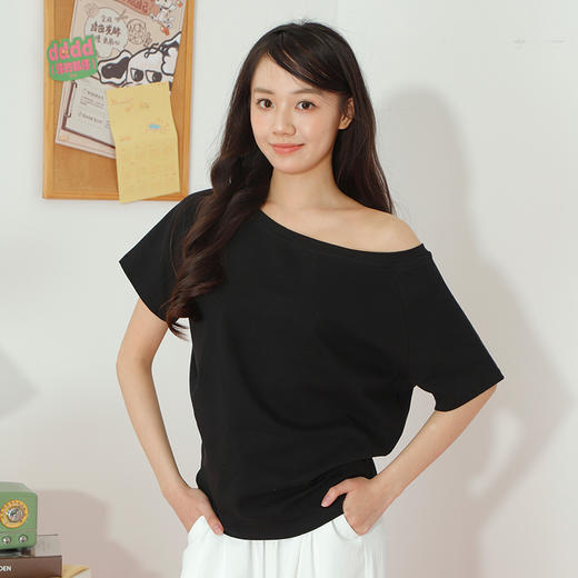 女款斜肩短袖-纪念日百货门店同款169993343 商品图2