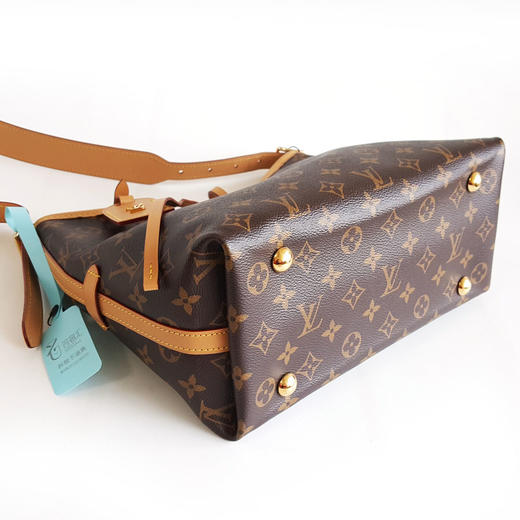 【95新】LV路易威登M46203小号棕色老花carryall单肩斜挎包女士230326AK01 商品图7