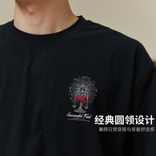 【3月23日新品】录士LUSHISI蜡烛2.0主题短袖 商品图3