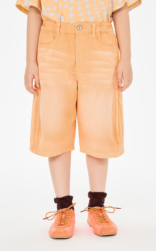 jnby   26年夏款  牛仔中裤  1Q4E11480 商品图9