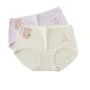 JHNY-6583#  【1条】中腰60支超爽羽柔棉舒适透气女士内裤7A抑菌底裆亲肤呵护 商品缩略图4