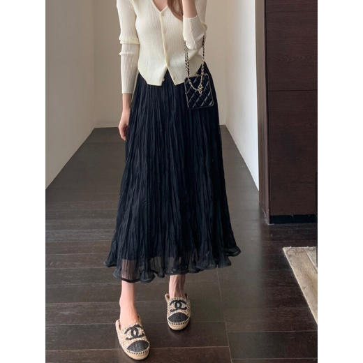 YAW31034仙美网纱半裙 商品图1