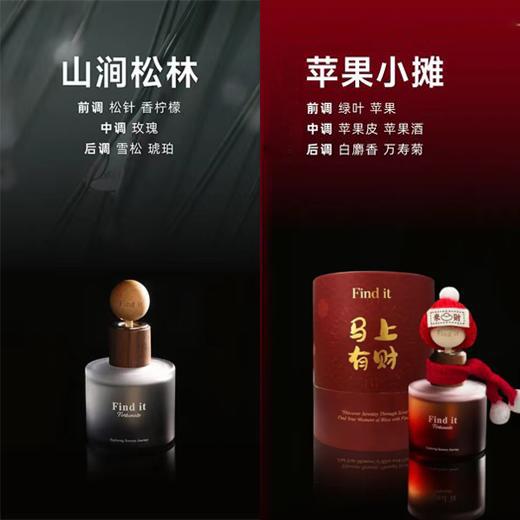 【法国进口香料】Find it小圆瓶车载/家用无火香薰 天然植物萃取香氛 持久散香 商品图2