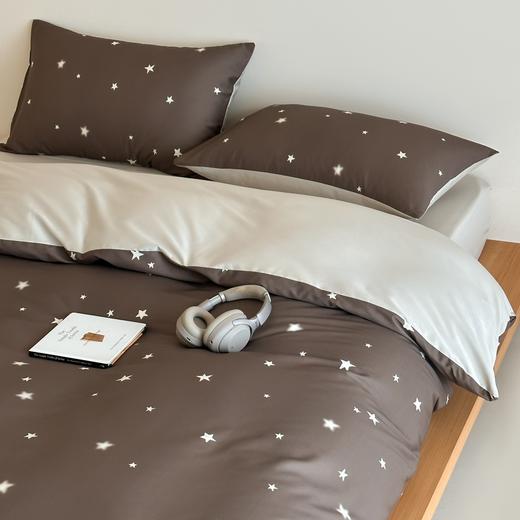 舒适纯棉~60支长绒棉ins风全棉四件套单双人被套学生床三件套床单床笠四季可用 商品图4