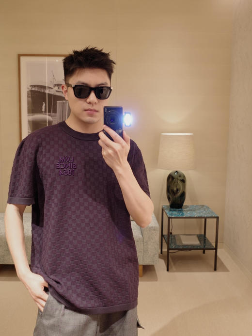 驴家 25ss1854刺绣标识短袖T恤 男女同款（DY） 商品图1