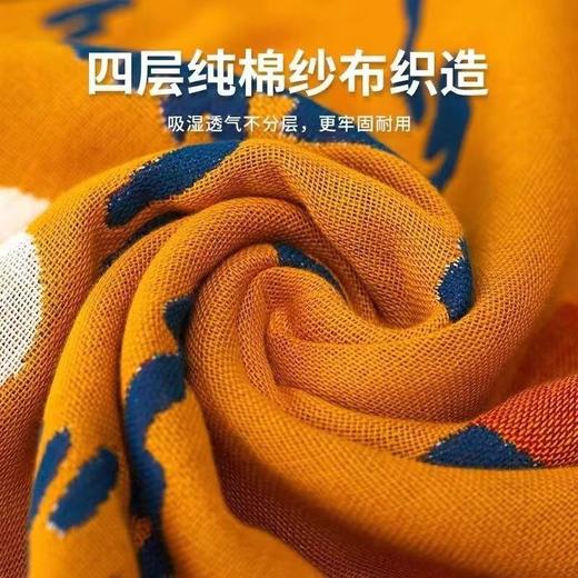 多功能纱布盖毯【加大4层纱布浴巾】盖毯成人洗澡可裹四季款柔软吸水不掉毛 商品图2