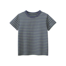 童装夏季儿童服装男孩子条纹短袖T恤宝宝衣服   27kids-XLC9518