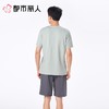 都市丽人睡衣男士睡衣薄家居服32支CVC单面睡衣男士棉质短袖套装男装短袖短裤FHC0A4 商品缩略图2